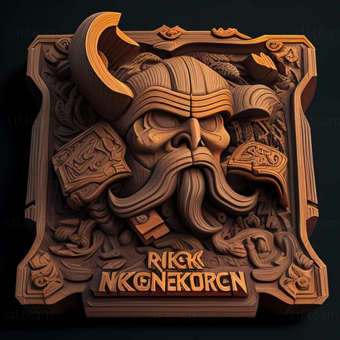 3D model Kingdom Rush Vengeance game (STL)
